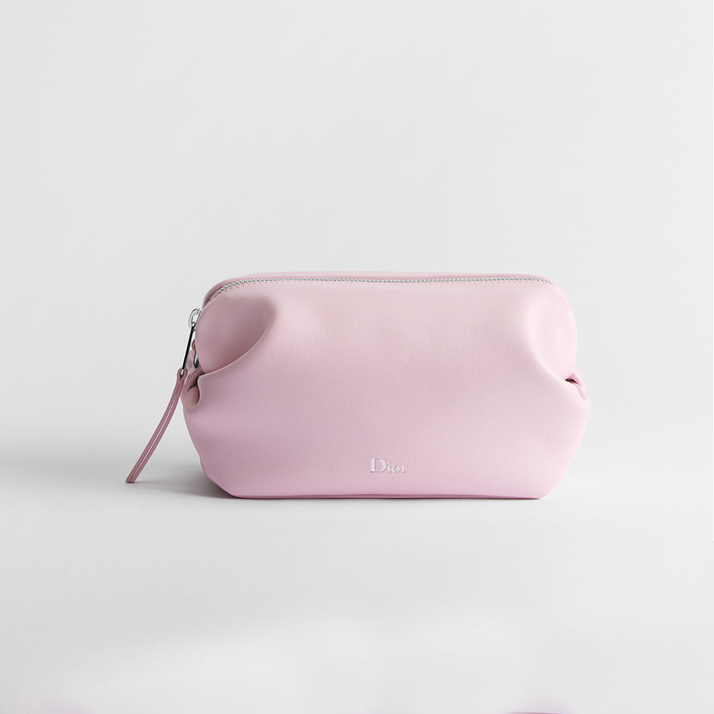 DIOR Dior Bow Pouch Black Supple Lambskin #380535