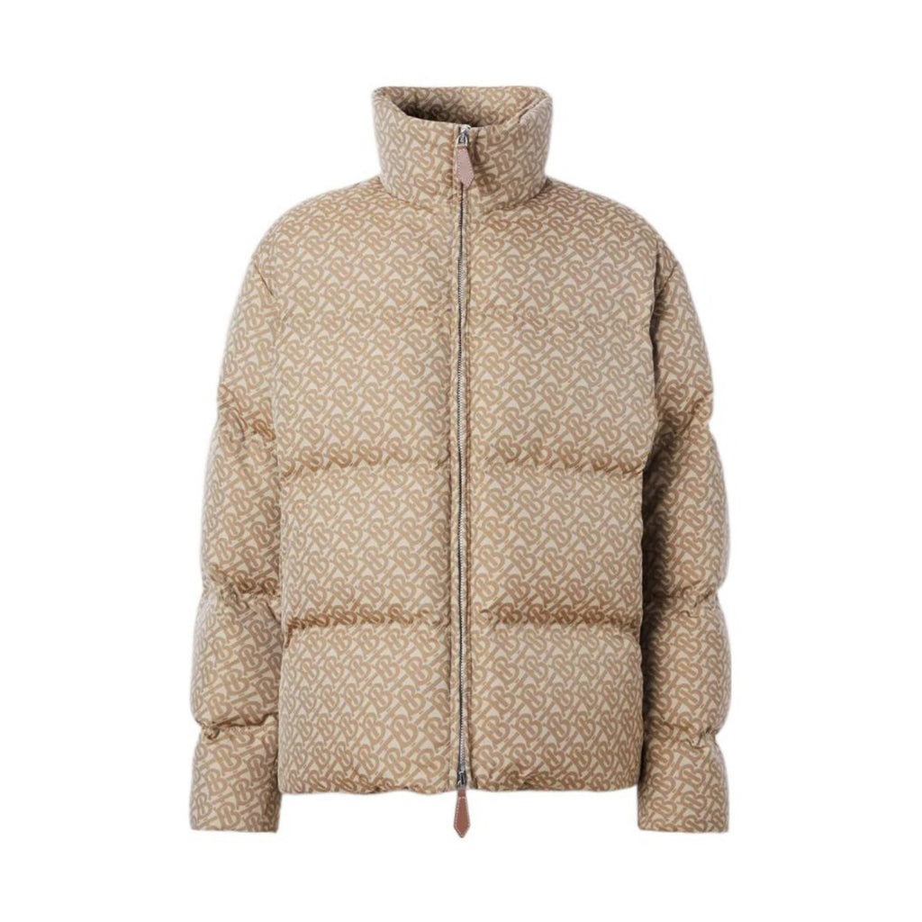 Burberry Full Printed Old Flower Puffer Down Jacket #96543