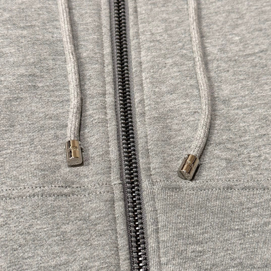 Burberry Long Sleeved Hooded Zippered Jacket #96461
