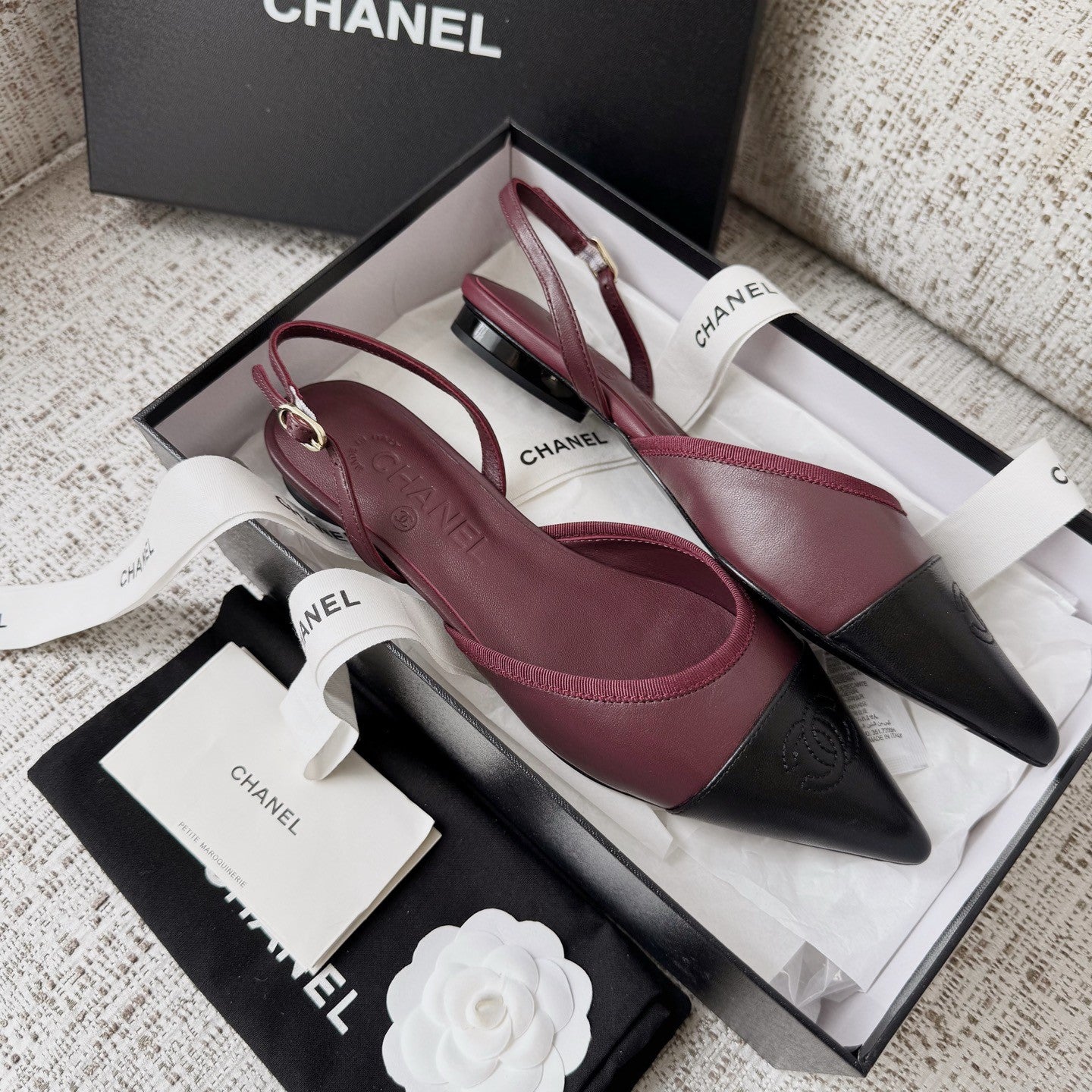 Chanel Spring and Summer High Heels Flat Shoes #378093