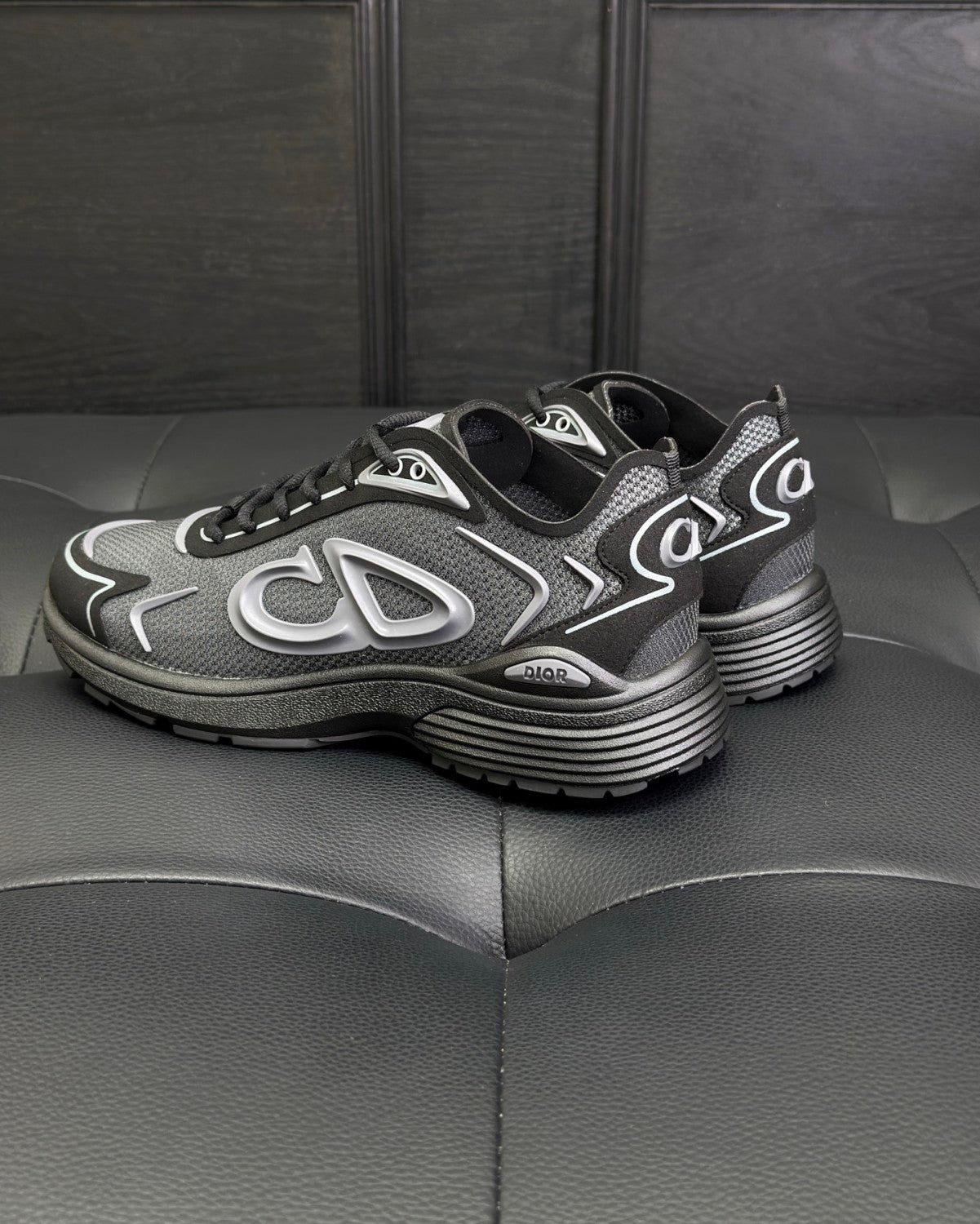 DIOR B30 Countdown Tech Sneaker Semi-Transparent N3O Nylon #376566