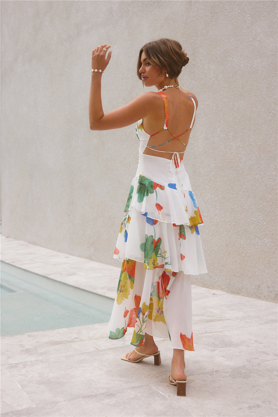 Floral Dreams Maxi Dress Multi