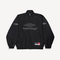 Balenciaga Men's 3b Football Tracksuit Jacket Football Baggy Sweatpants in Black #335524