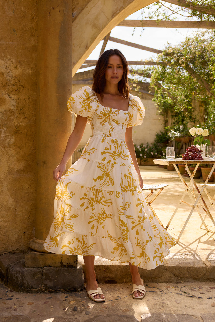 Good Morning Miss Maxi Dress Yellow