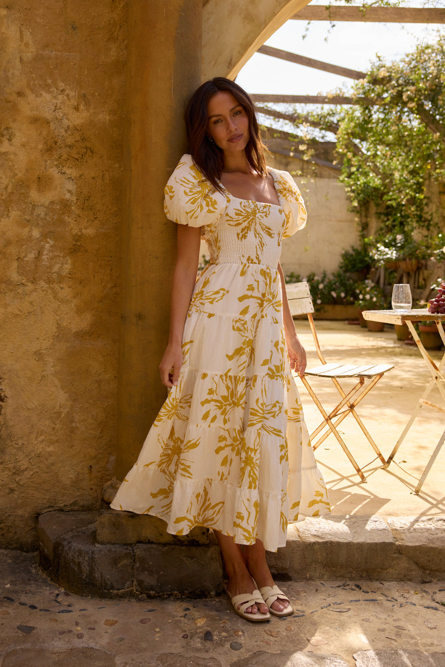 Good Morning Miss Maxi Dress Yellow