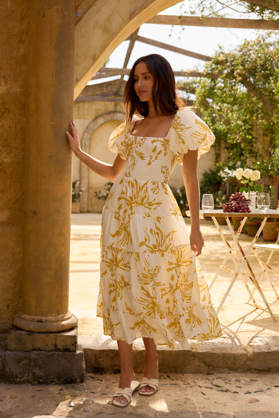 Good Morning Miss Maxi Dress Yellow