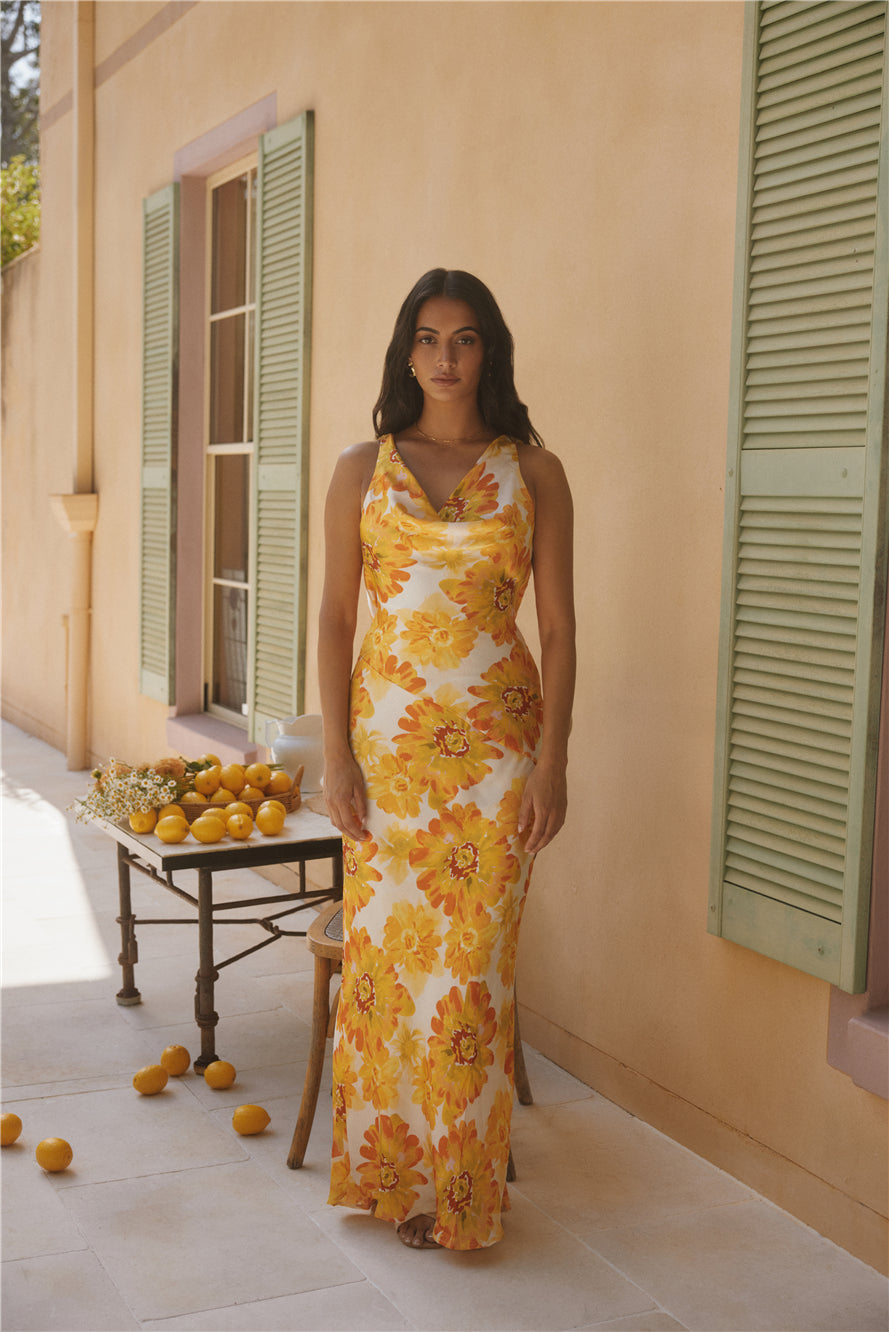 Darling Sun Maxi Dress Yellow