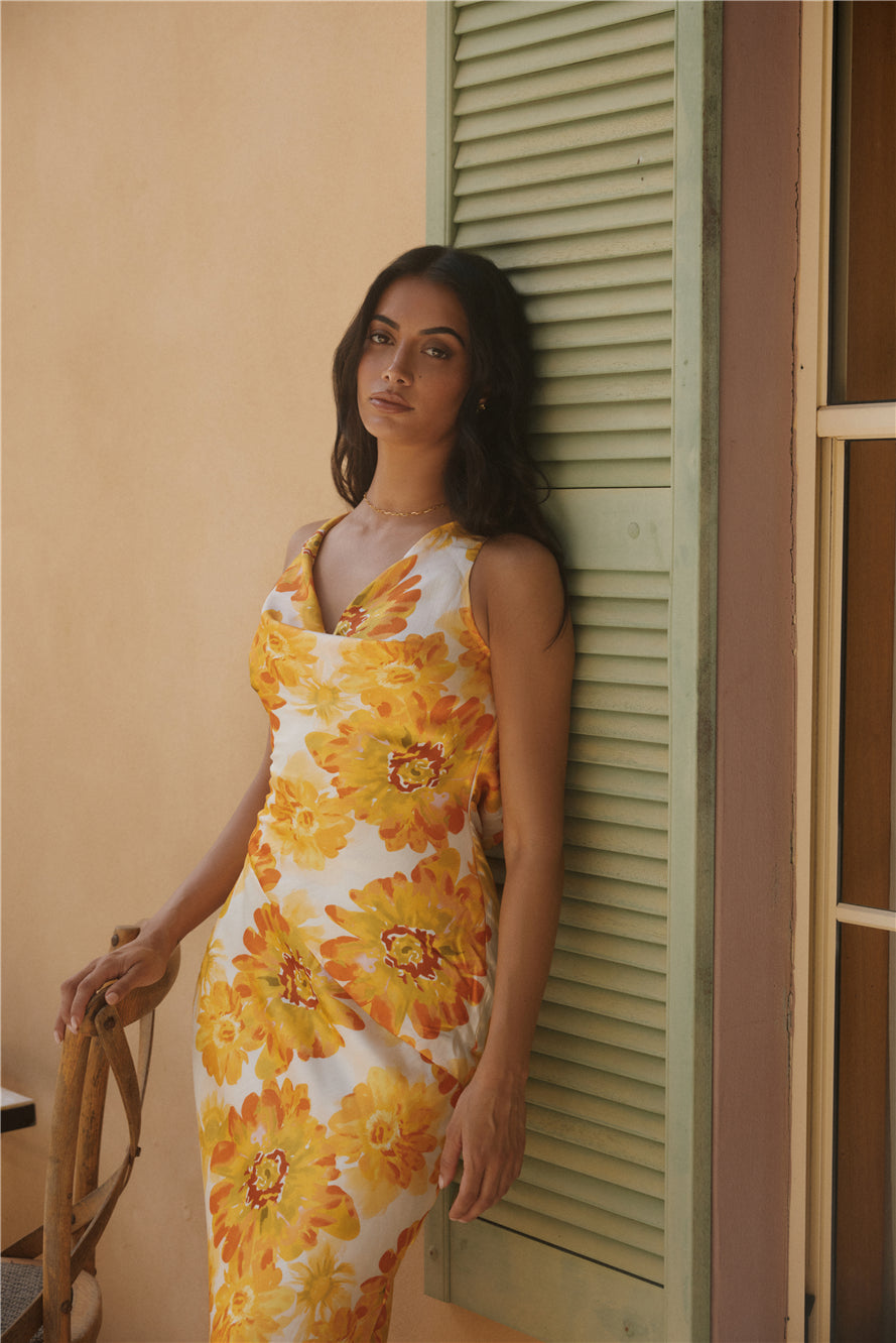 Darling Sun Maxi Dress Yellow