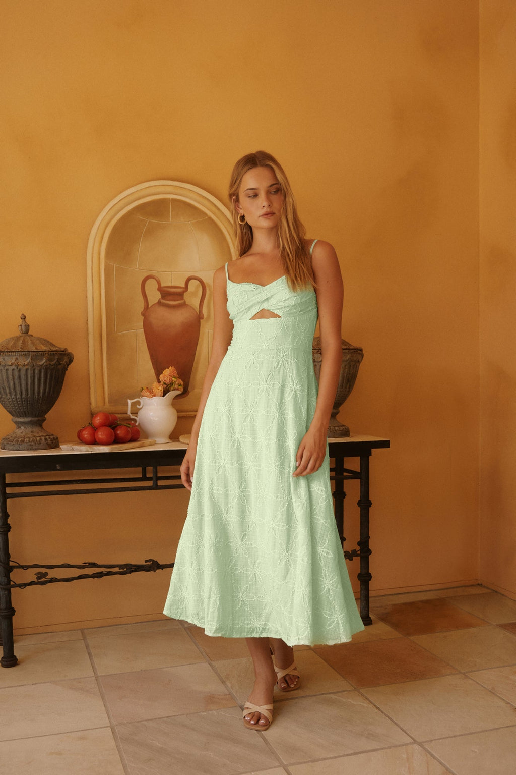 Fiora Maxi Dress Green