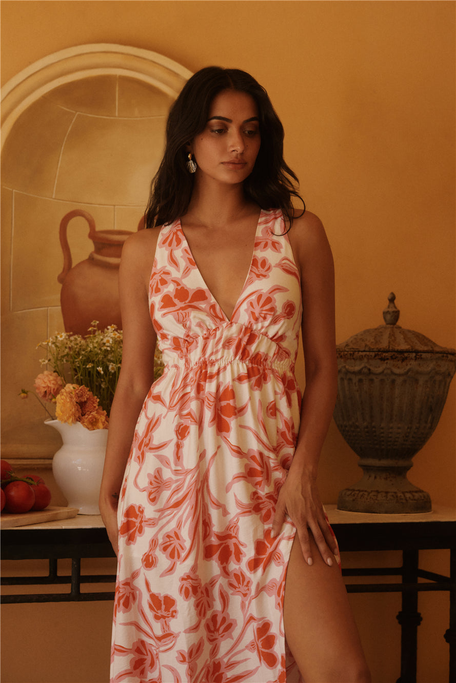 Love Under The Sun Maxi Dress Pink