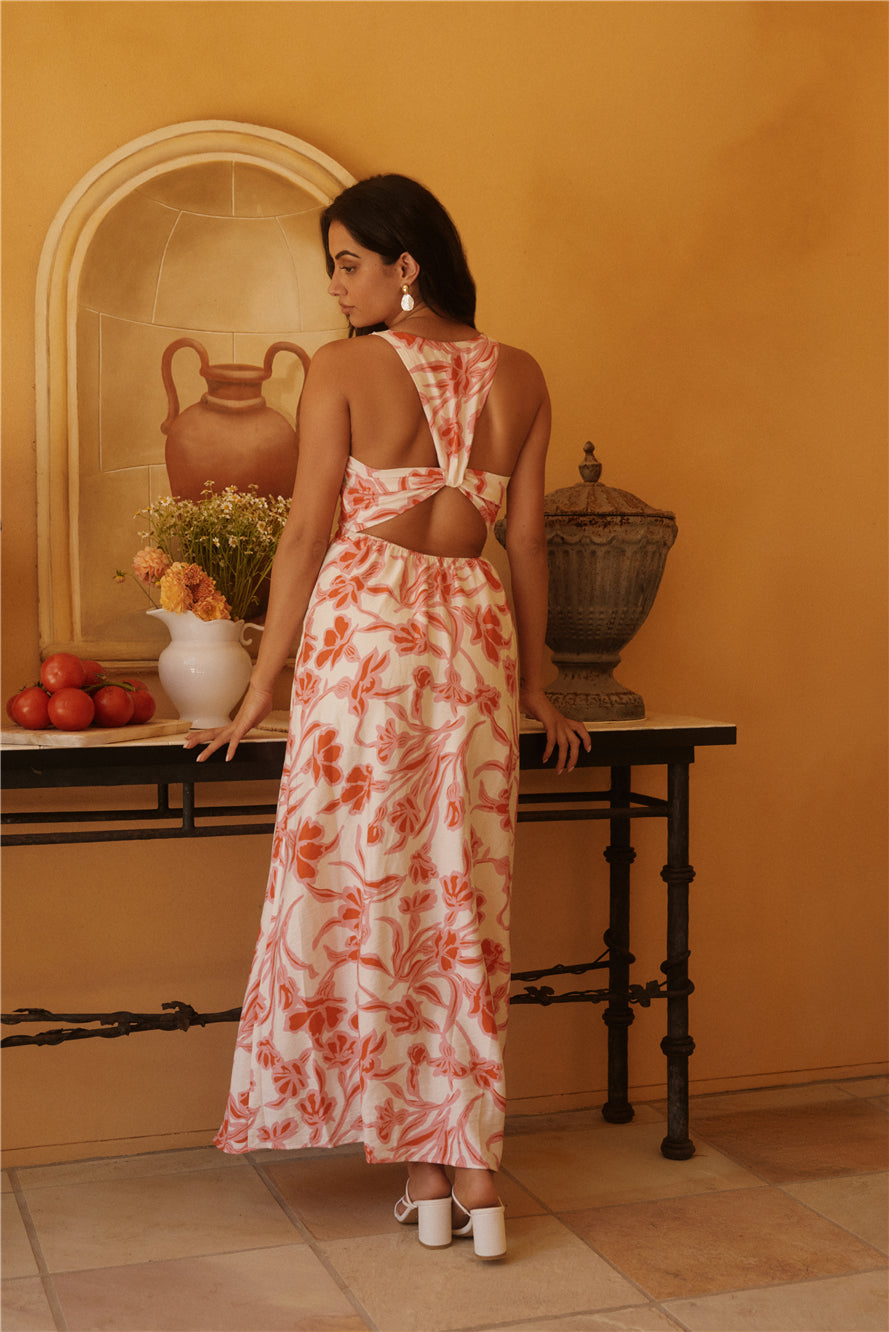Love Under The Sun Maxi Dress Pink