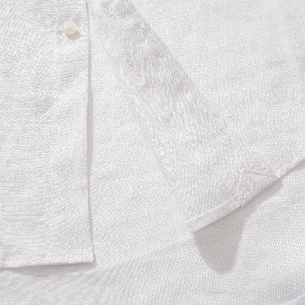 Ralph Lauren Men's Summer Solid Color Linen Fabric Single Breasted Long Sleeved Shirt #77822