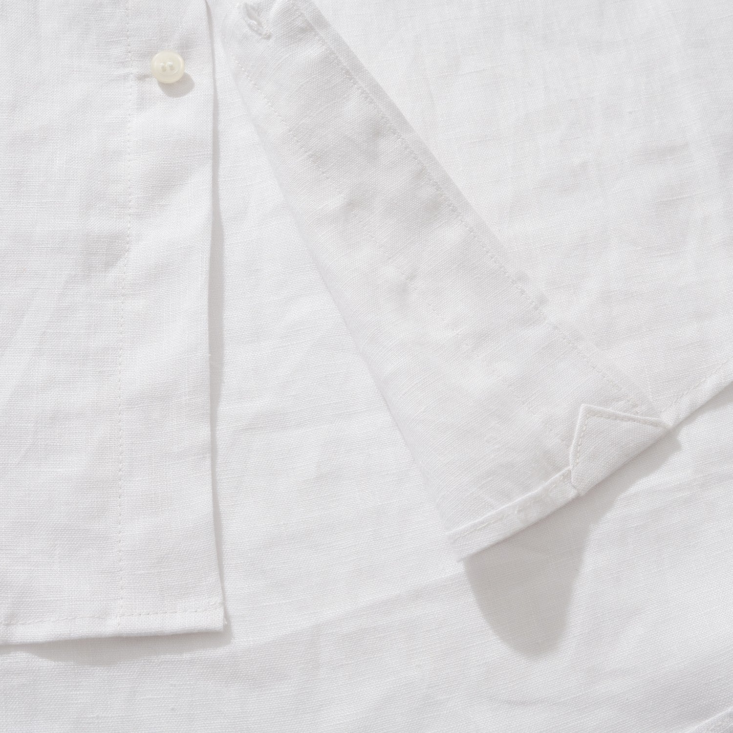 Ralph Lauren Men's Summer Solid Color Linen Fabric Single Breasted Long Sleeved Shirt #77822