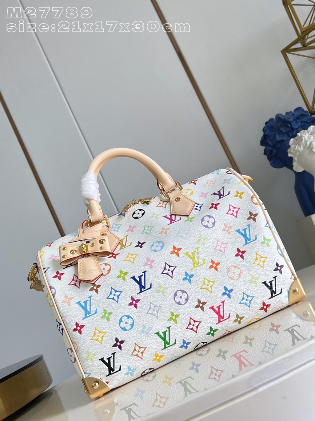 LOUIS VUITTON LV x TM Speedy Soft 30 Monogram Canvas M27789 #376463