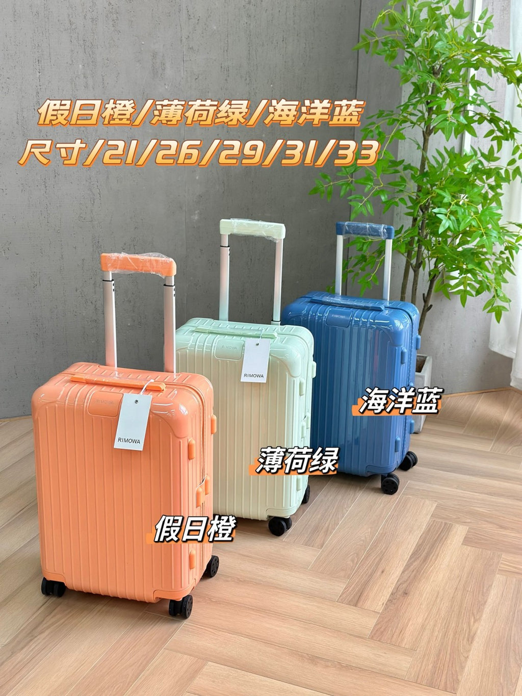 Rimowa Essential Series Five New Seasonal Limited-edition Luggage Models Available In Various Sizes Perfect For Short Trips Or Long Journeys Offering High-quality Luggage Box  #195323