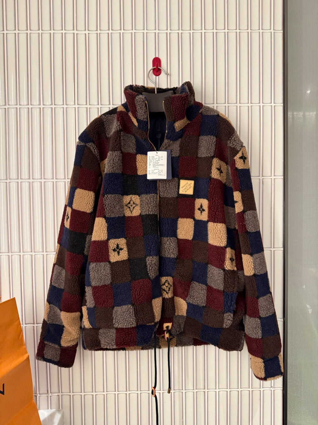 Louis Vuitton Damier Fleece Blouson #336104