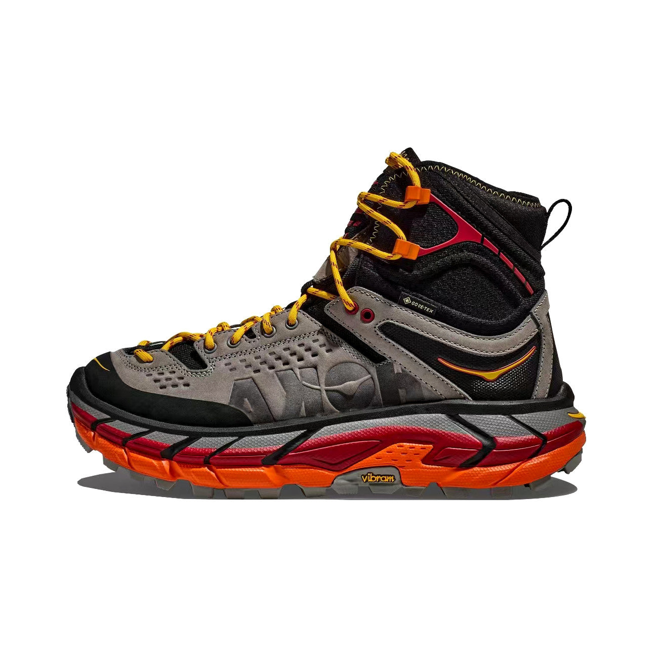 Hoka Men's Spring/Fall Fashion Casual Round Toe Lace Up Slip Resistant Durable Thick Sole High Top Outdoor Sneakers Shoes #79266