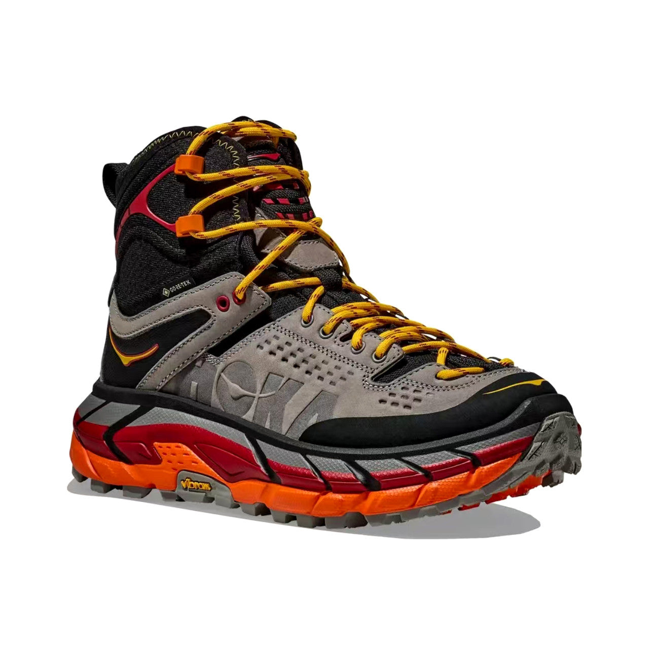 Hoka Men's Spring/Fall Fashion Casual Round Toe Lace Up Slip Resistant Durable Thick Sole High Top Outdoor Sneakers Shoes #79266