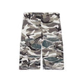 Balenciaga Men's And Women's Spring/summer Fashionable High Street Retro Distressed Camouflage Shorts Ngvp #5184