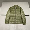 Moncler Men's Winter Fashion Casual Lapel Zipper Minimalist Vertical Quilted Lightweight Cotton Outerwear  Jacket #79317