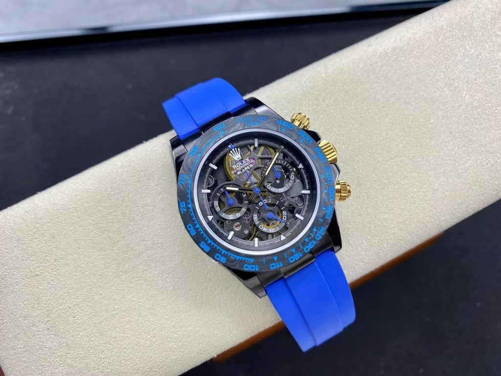 Rolex Men Women Fashion Luxury Blue Casual Temperament Mechanical Watch #98766