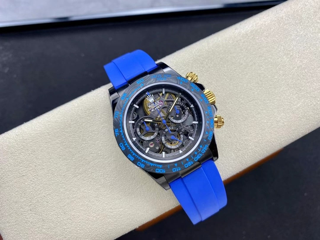 Rolex Men Women Fashion Luxury Blue Casual Temperament Mechanical Watch #98766