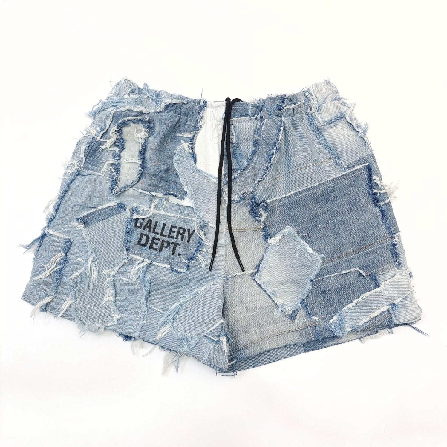 Gallery Dept Men's Women's Four Seasons Vintage Old Spliced Shorts Casual High Street Gradient Jeans Pants Ngvp #8627