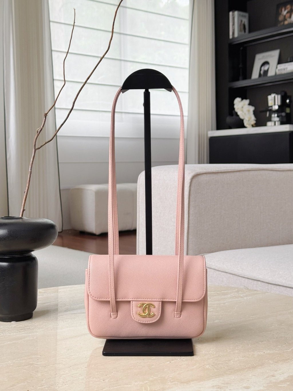 Chanel 2026 Spring/Summer Small Clutch Bag Free Shipping Versatile Sophisticated Shoulder Bag Tote Hobo Crossbody Light Luxury Small Bag Accessories #196038