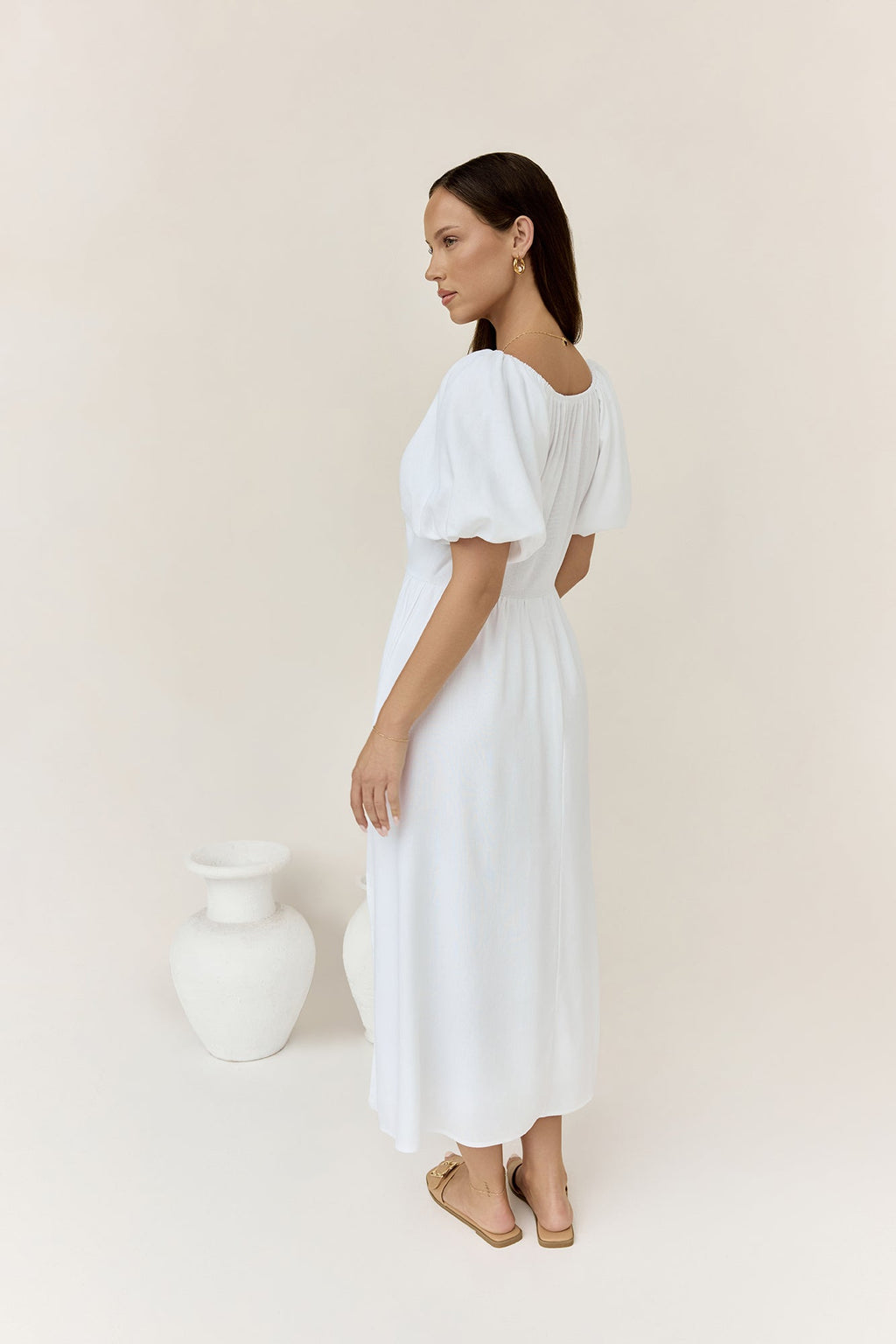 Sunlight Maxi Dress White