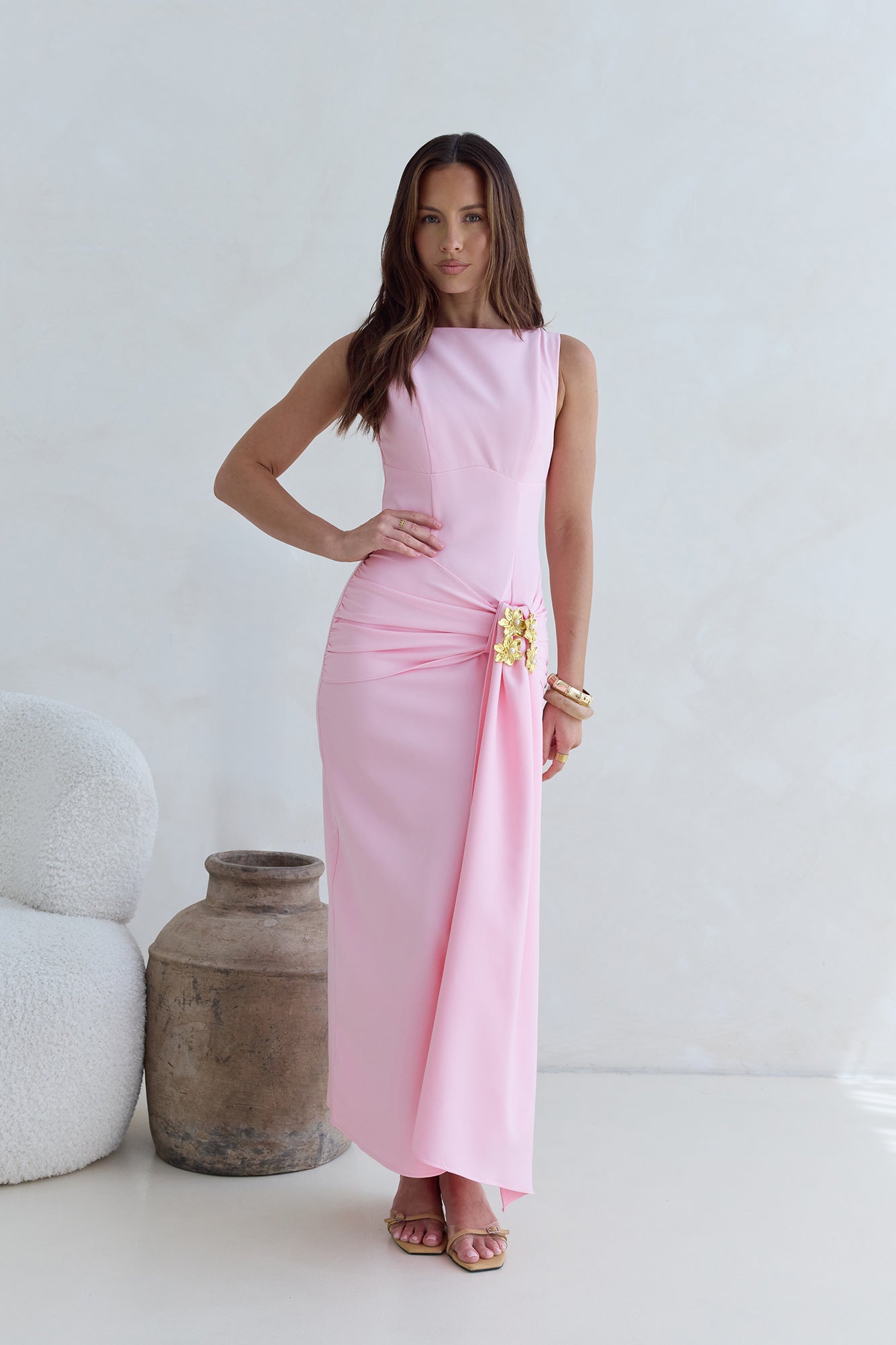 Chance To Dance Maxi Dress Pink