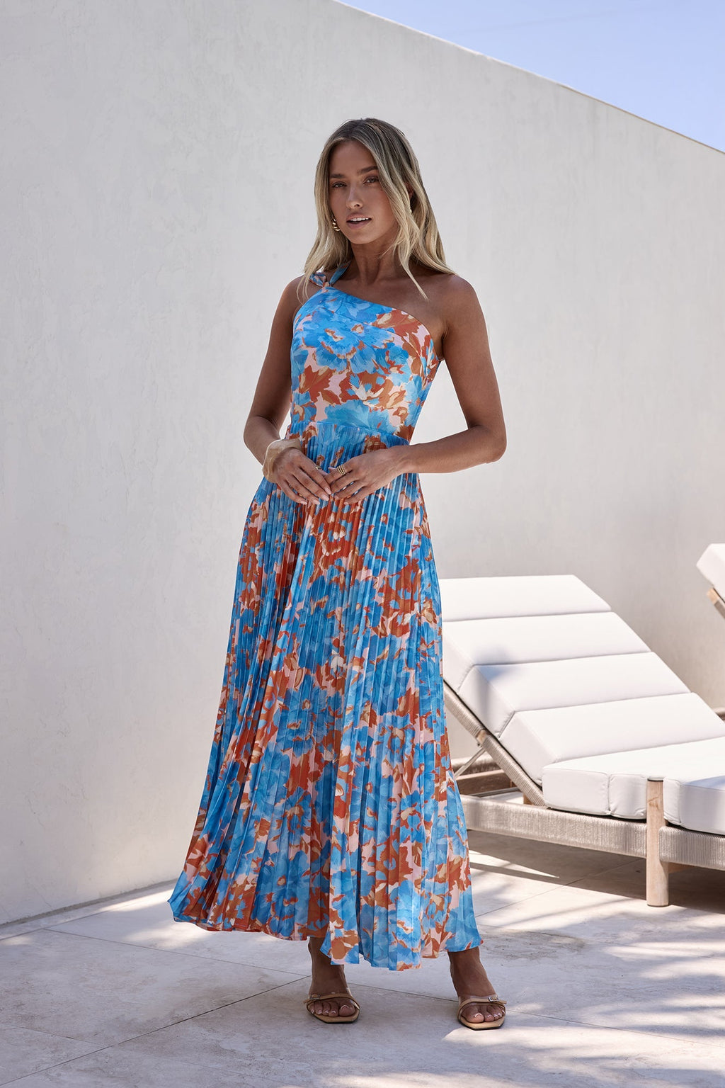 Ready Or Not Maxi Dress Blue