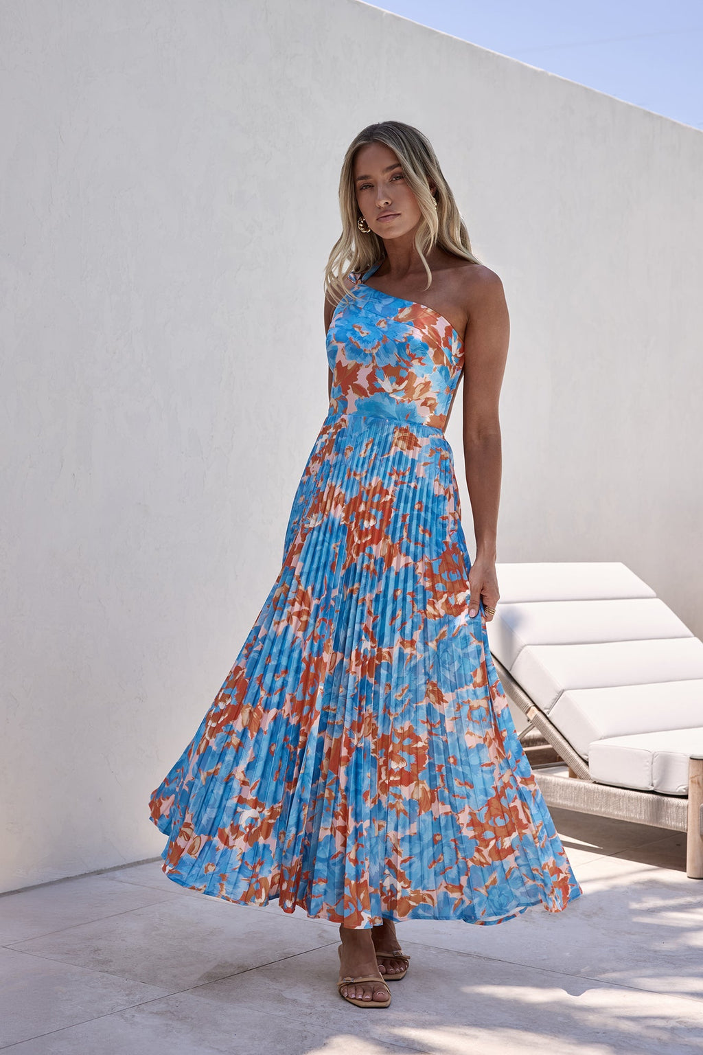 Ready Or Not Maxi Dress Blue
