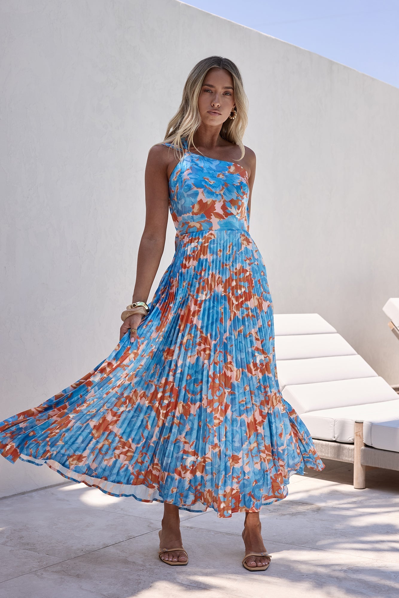 Ready Or Not Maxi Dress Blue