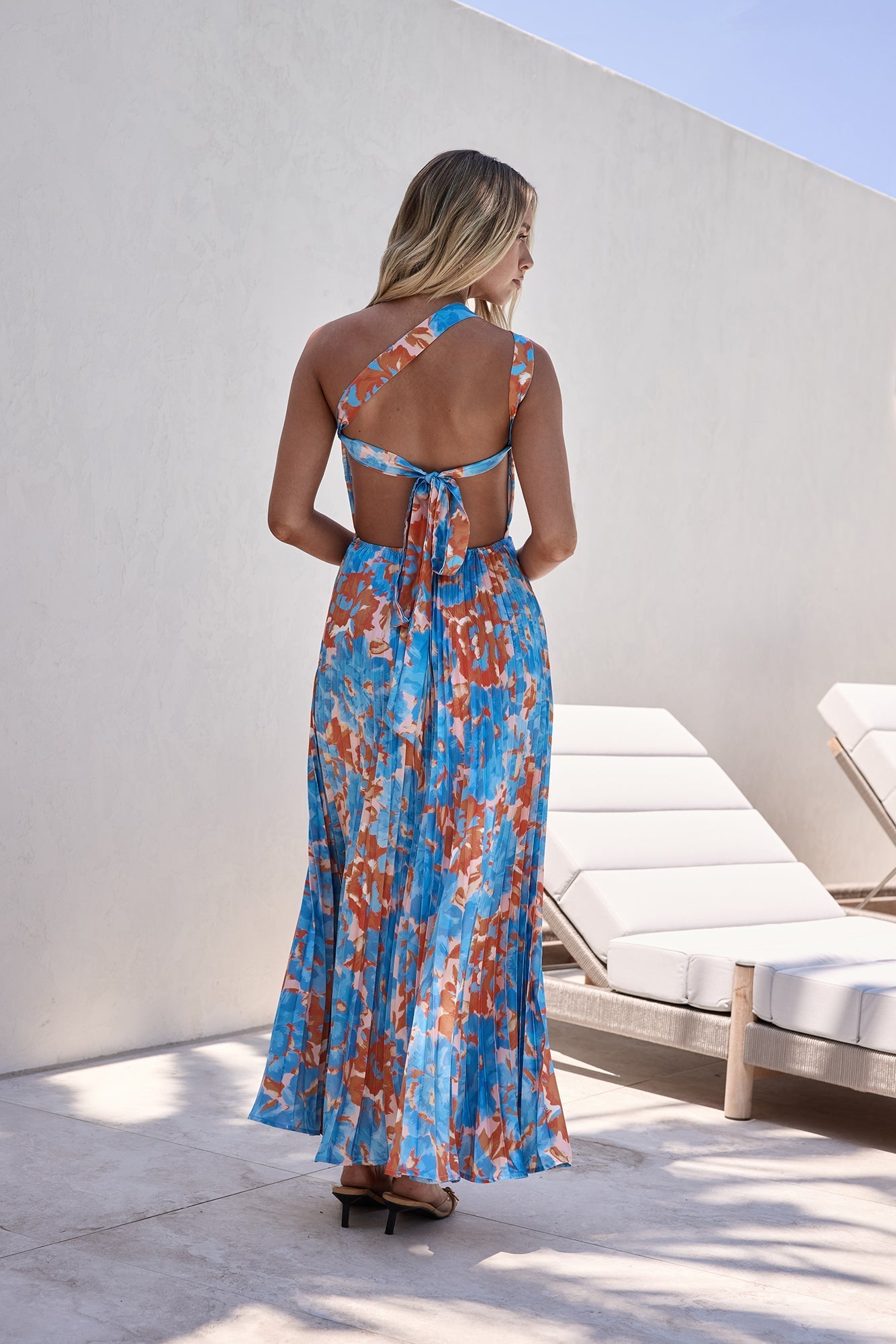 Ready Or Not Maxi Dress Blue