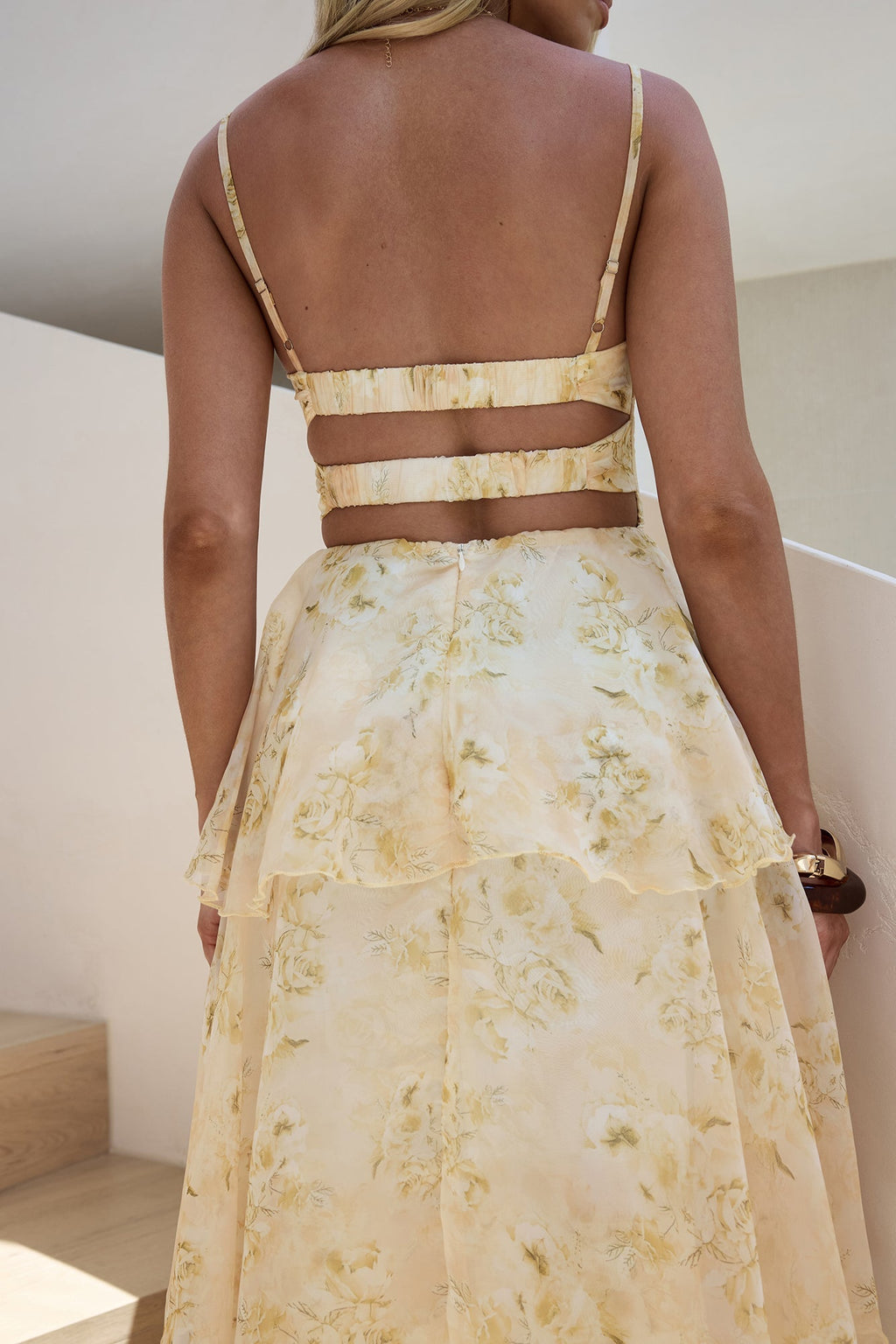 Shining Suns Maxi Dress Yellow