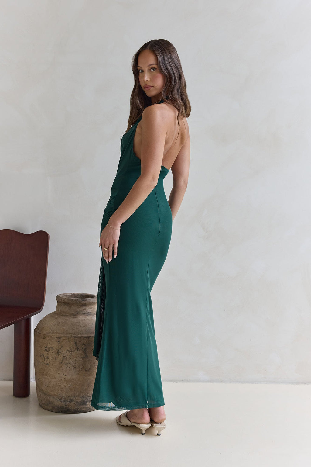 Step To Tune Maxi Dress Teal