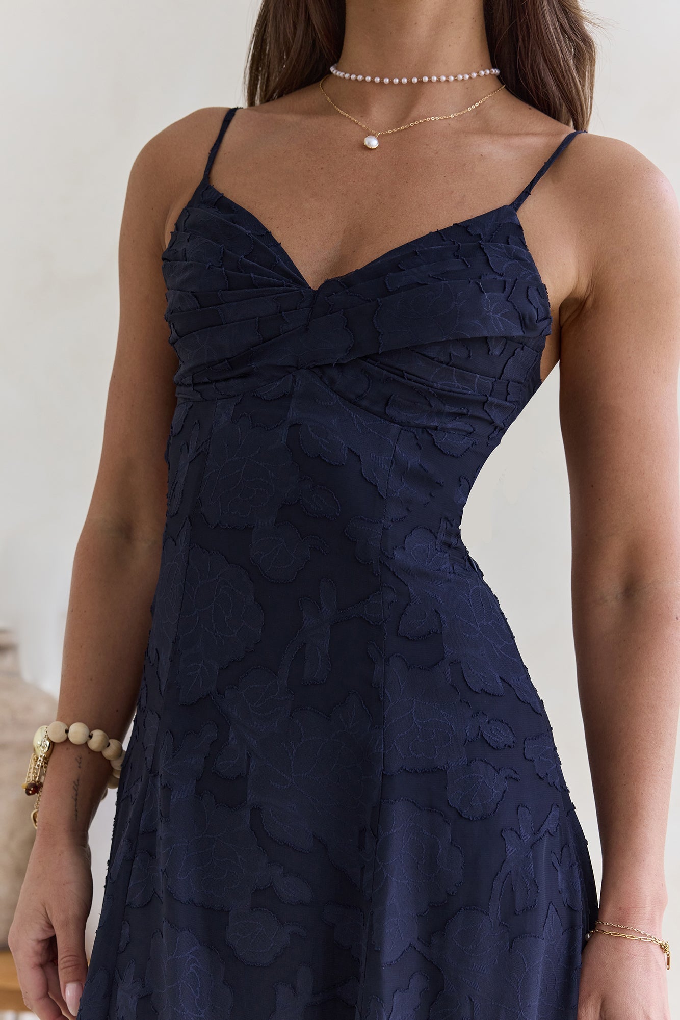 Lost In The Skies Maxi Dress Navy