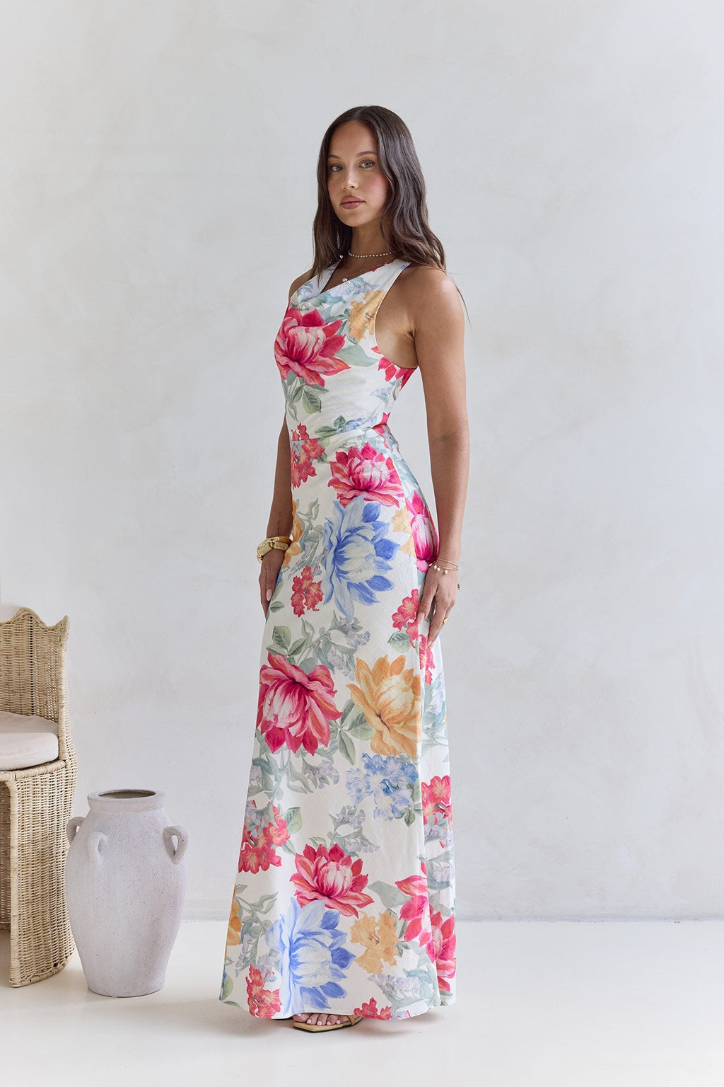 Perfection Awaits Maxi Dress Floral