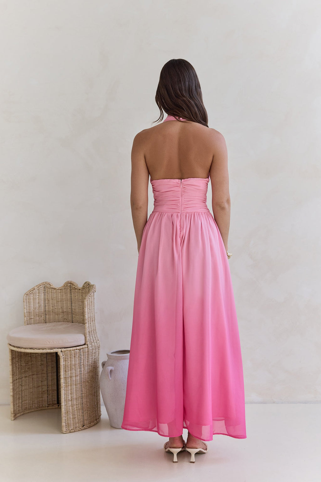 Escape To The Sun Maxi Dress Pink