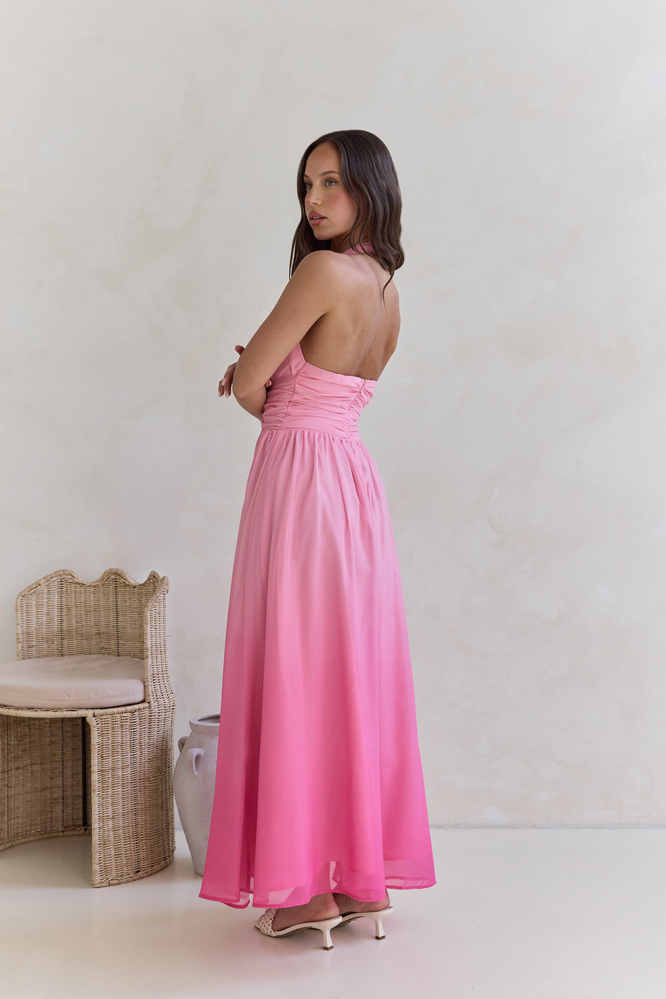 Escape To The Sun Maxi Dress Pink