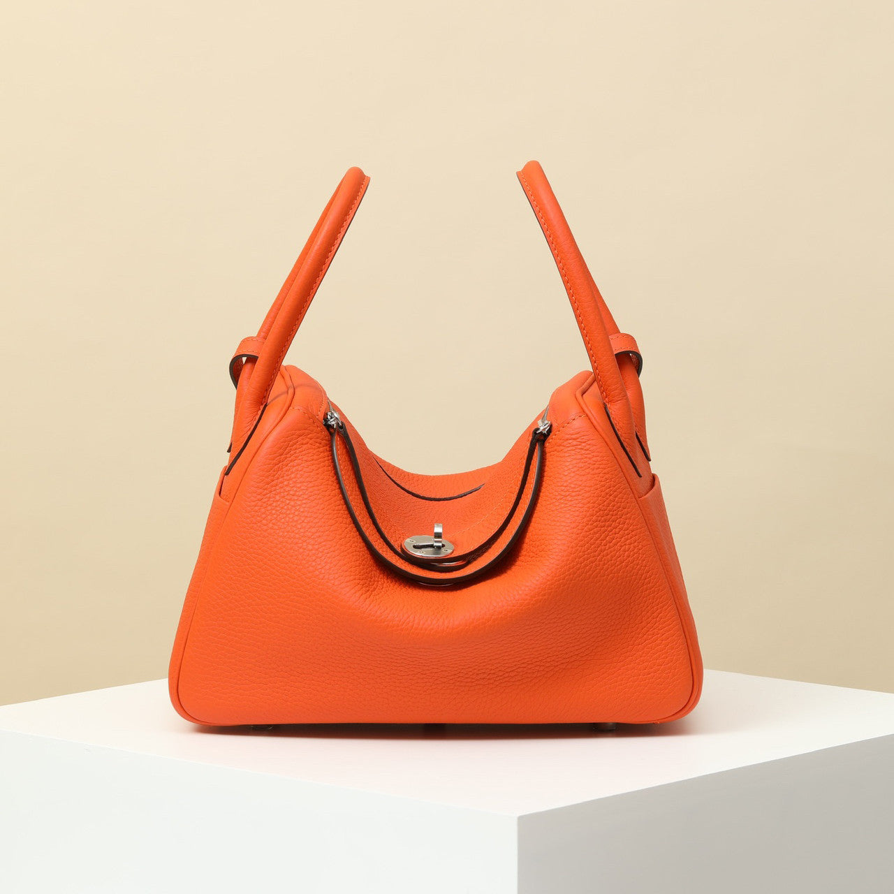 Hermes Women's Fashion Classic Solid Color Leather Tote Bag Shoulder Bag Bags H073428CK08 #79219