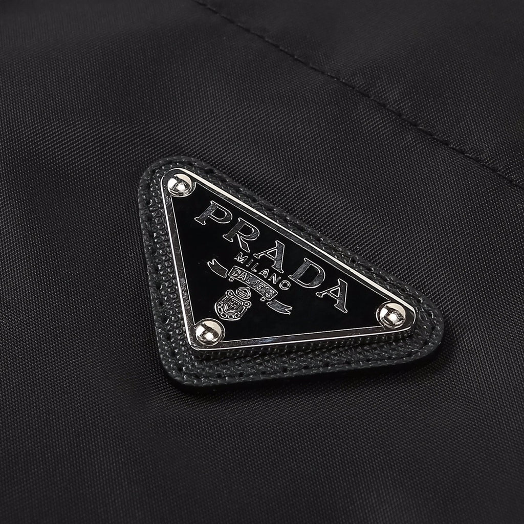 Prada Men's Spring And Fall Triangle Label Nylon Single breasted Long sleeved Shirt Jacket #72495