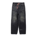 Balenciaga Men's Drawstring Loose Jeans Four Seasons Cotton Solid Color Casual Pants Ngvp #1513