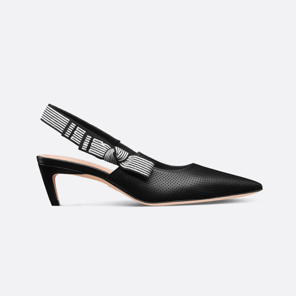 Dior Toujours Women's Summer Solid Color Pointed Toe Closed Toe Fine Heel Breathable Sheepskin Leather High Heel Shoes #77214