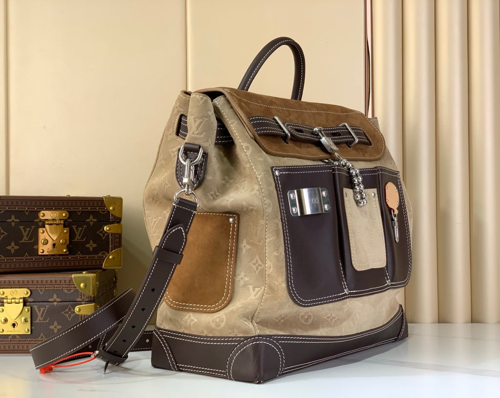 Louis Vuitton Steamer 40 Other Leathers Men Bags M26019 #336013