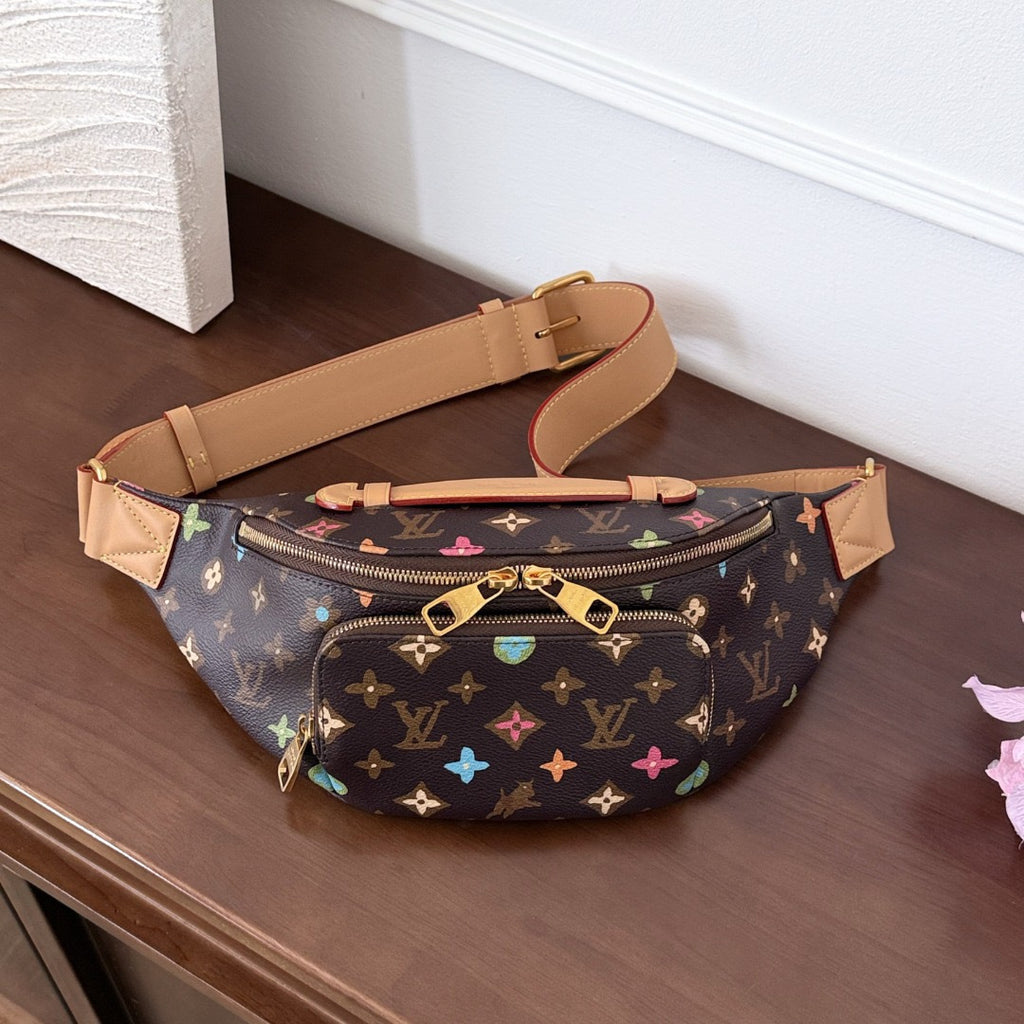Louis Vuitton Bumbag Chocolate Craggy Monogram #337172