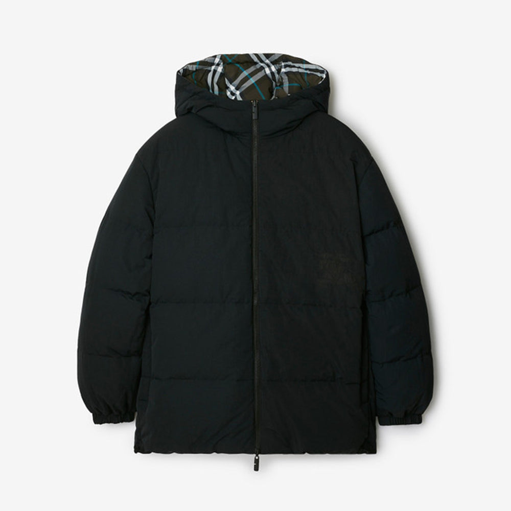 Burberry Reversible Check Nylon Puffer Jacket  #334021