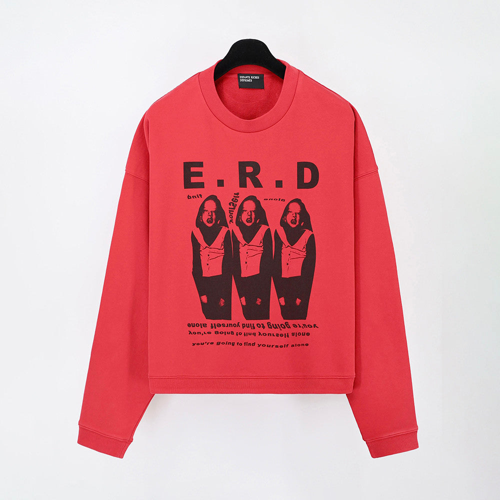 Enfants Riches Deprimes Men's and Women's Spring and Autumn Pattern Printed Round Neck Solid Color Long Sleeve Sweatshirt #76158