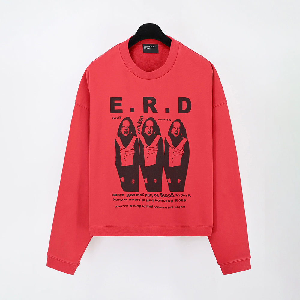 Enfants Riches Deprimes Men's and Women's Spring and Autumn Pattern Printed Round Neck Solid Color Long Sleeve Sweatshirt #76158