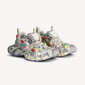 Balenciaga Women's 3xl Extreme Lace Sneaker in Eggshell Multicolor #376551